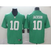 Philadelphia Eagles #10 DeSean Jackson Green Color Rush Limited Nike NFL Men Jersey