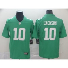 Philadelphia Eagles #10 DeSean Jackson Green Color Rush Limited Nike NFL Men Jersey