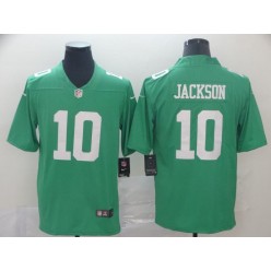 Philadelphia Eagles #10 DeSean Jackson Green Color Rush Limited Nike NFL Men Jersey