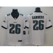 Philadelphia Eagles #26 Miles Sanders White Vapor Untouchable Limited Jersey