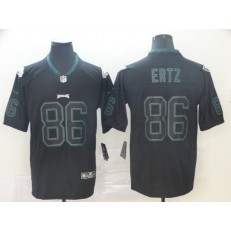 Philadelphia Eagles #86 Zach Ertz Black Shadow Legend Limited Nike NFL Men Jersey