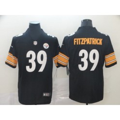 Pittsburgh Steelers #39 Minkah Fitzpatrick Black Vapor Untouchable Limited NFL Nike Men Jersey