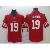 San Francisco 49ers #19 Deebo Samuel Red Color Rush Vapor Untouchable Limited Nike NFL Men Jesey