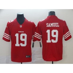 San Francisco 49ers #19 Deebo Samuel Red Color Rush Vapor Untouchable Limited Nike NFL Men Jesey