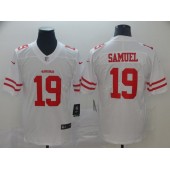 San Francisco 49ers #19 Deebo Samuel White Vapor Untouchable Limited NFL Nike Men Jesey