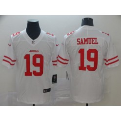 San Francisco 49ers #19 Deebo Samuel White Vapor Untouchable Limited NFL Nike Men Jesey