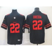 San Francisco 49ers #22 Matt Breida Black Vapor Untouchable Limited Nike NFL Men Jersey