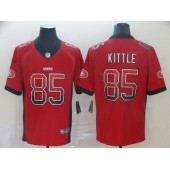 San Francisco 49ers #85 George Kittle Red Drift Fashion Limited Nike NFL Men Jersey