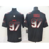 San Francisco 49ers #97 Nick Bosa Black Arch Smoke Vapor Untouchable Limited Nike NFL Men Jersey