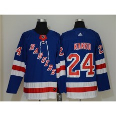New York Rangers #24 Kaapo Kakko Blue Adidas NHL Men Jersey