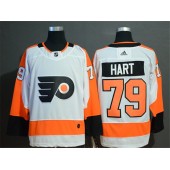 Philadelphia Flyers #79 Carter Hart White Adidas NHL Men Jersey