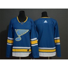 St.Louis Blues Blank Blue Alternate Adidas NHL Men Jersey