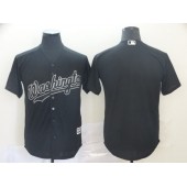 MLB Washington Nationals Blank Black Flexbase Jersey