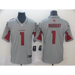 Arizona Cardinals #1 Kyler Murray Silver Inverted Legend Nike NFL Men Jersey