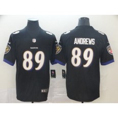 Baltimore Ravens #89 Mark Andrews Black Vapor Untouchable Limited Nike NFL Men Jersey