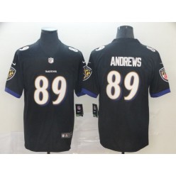 Baltimore Ravens #89 Mark Andrews Black Vapor Untouchable Limited Nike NFL Men Jersey