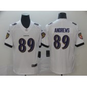 Baltimore Ravens #89 Mark Andrews White Vapor Untouchable Limited Nike NFL Men Jersey