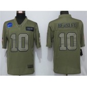 Buffalo Bills #10 Cole Beasley 2019 Olive Salute To Service Limited Nike NFL Men Jersey