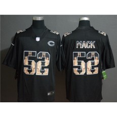 Chicago Bears #52 Khalil Mack Black Statue Of Liberty Limited Nike NFL Men Jersey