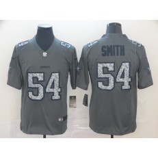 Dallas Cowboys #54 Jaylon Smith Gray Camo Vapor Untouchable Limited Nike NFL Men Jersey