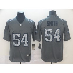 Dallas Cowboys #54 Jaylon Smith Gray Camo Vapor Untouchable Limited Nike NFL Men Jersey