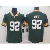 Green Bay Packers #92 Reggie White Green Vapor Untouchable Player Limited Nike NFL Men Jersey