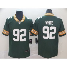 Green Bay Packers #92 Reggie White Green Vapor Untouchable Player Limited Nike NFL Men Jersey