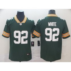 Green Bay Packers #92 Reggie White Green Vapor Untouchable Player Limited Nike NFL Men Jersey