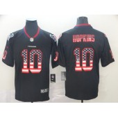 Houston Texans #10 DeAndre Hopkins Black USA Flash Fashion Limited Nike NFL Men Jersey