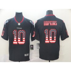 Houston Texans #10 DeAndre Hopkins Black USA Flash Fashion Limited Nike NFL Men Jersey
