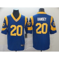 Los Angeles Rams #20 Jalen Ramsey Royal Vapor Untouchable Limited Nike NFL Men Jersey