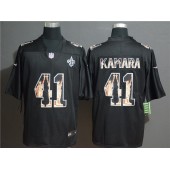 New Orleans Saints #41 Alvin Kamara Black Statue Of Liberty Limited Nike NFL Men Jersey
