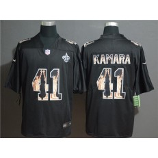 New Orleans Saints #41 Alvin Kamara Black Statue Of Liberty Limited Nike NFL Men Jersey