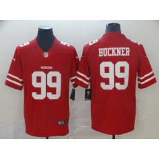San Francisco 49ers #99 DeForest Buckner Red Vapor Untouchable Limited Nike NFL Men Jersey