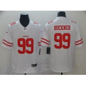 San Francisco 49ers #99 DeForest Buckner White Vapor Untouchable Limited Nike NFL Men Jersey