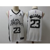 Los Angeles Clippers #23 Lou Williams White City Edition Nike Swingman Jersey