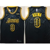 Los Angeles Lakers #0 Kyle Kuzma Black Nike City Edition Swingman Jersey