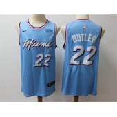 Miami Heat #22 Jimmy Butler Light Bule Nike Swingman Jersey