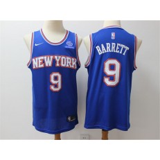 New York Knicks #9 R.J. Barrett Royal Nike Swingman Jersey