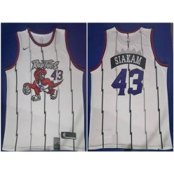 Toronto Raptors #43 Pascal Siakam White Nike Swingman Jersey