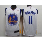 Golden State Warriors #11 Klay Thompson White 2020 New Nike Swingman Jersey