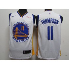Golden State Warriors #11 Klay Thompson White 2020 New Nike Swingman Jersey