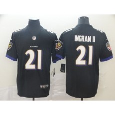 Baltimore Ravens #21 Mark Ingram II Black Vapor Untouchable Limited Nike NFL Men Jersey