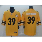Pittsburgh Steelers #39 Minkah Fitzpatrick Yellow Inverted Legend Limited Nike NFL Men Jersey