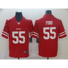 San Francisco 49ers #55 Dee Ford Red Vapor Untouchable Limited Nike NFL Men Jersey