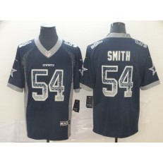 Dallas Cowboys #54 Jaylon Smith Navy Drift Fashion Limited Nike NFL Men Jersey