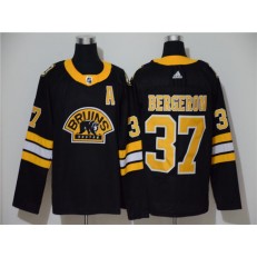 Boston Bruins #37 Patrice Bergeron Black 3rd Adidas Jersey