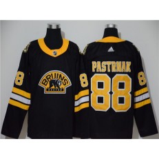 Boston Bruins #88 David Pastrnak Black 3rd Adidas Jersey