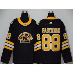 Boston Bruins #88 David Pastrnak Black 3rd Adidas Jersey