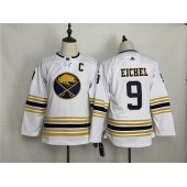 Buffalo Sabres #9 Jack Eichel White Youth 50th Anniversary Adidas Jersey